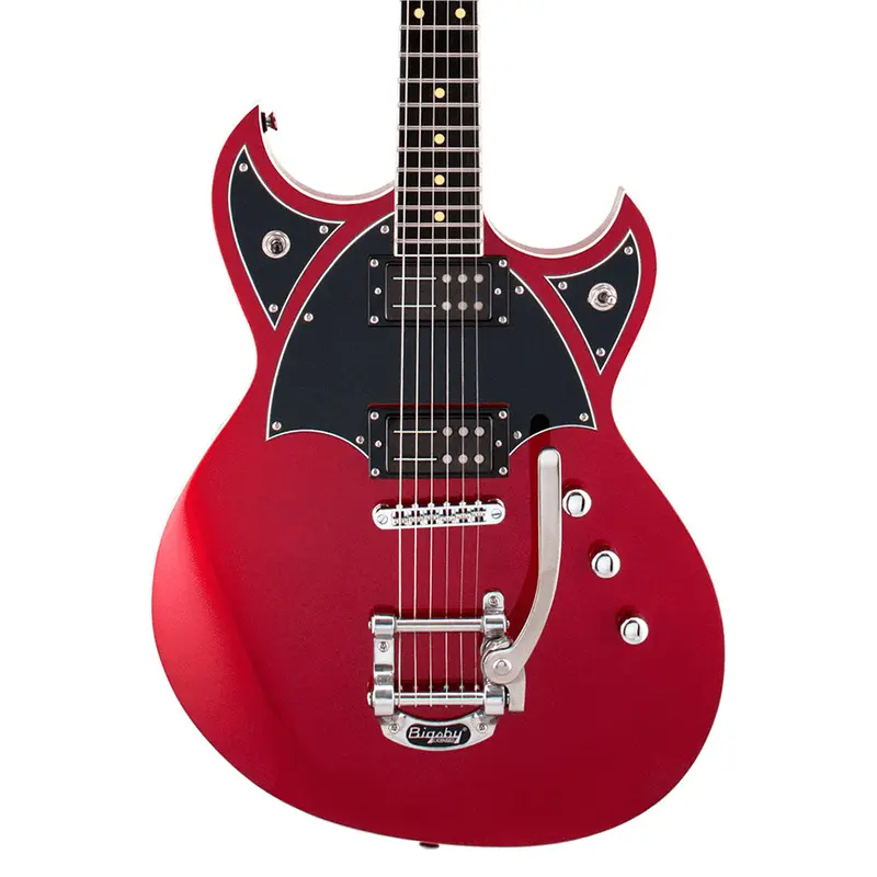 Reverend Reeves Gabrels Spacehawk Guitar - Metallic Red