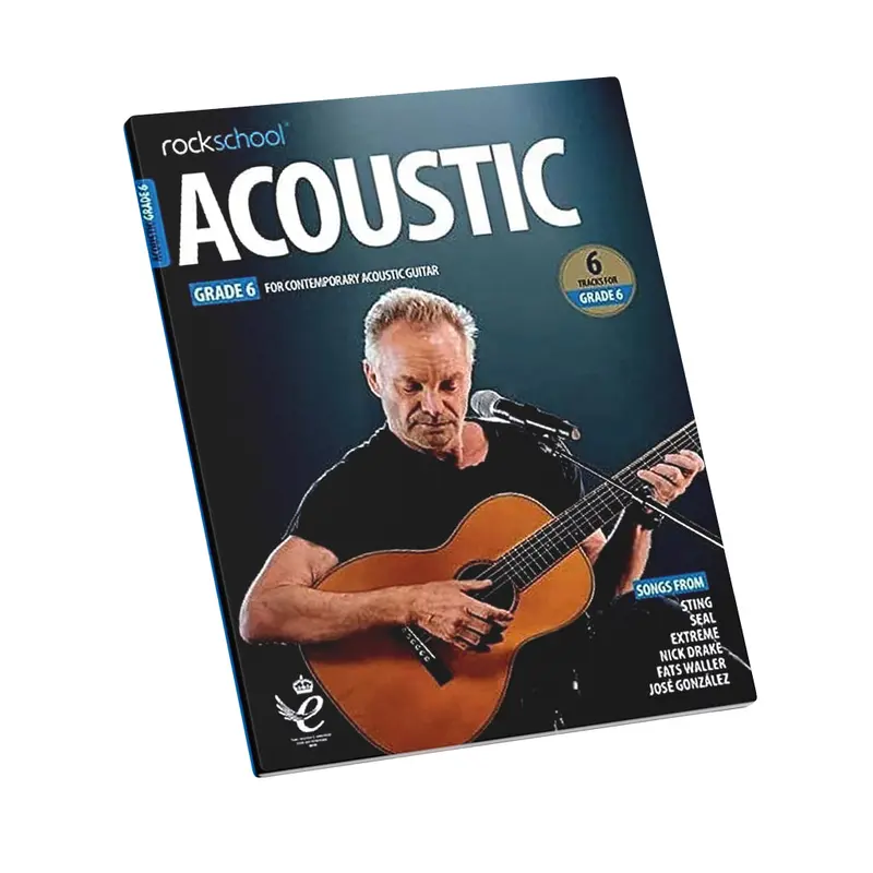 Rockschool Acoustic Guitar Grade 6 (2019+)