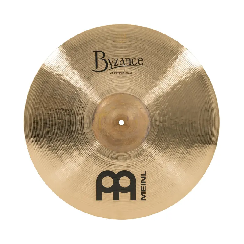 Meinl Cymbals Byzance Brilliant Polyphonic Crash Cymbal - 20 inches