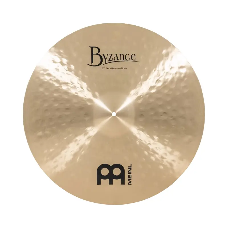 Meinl Cymbals Byzance Extra Hammered Ride Cymbal - 22 inches