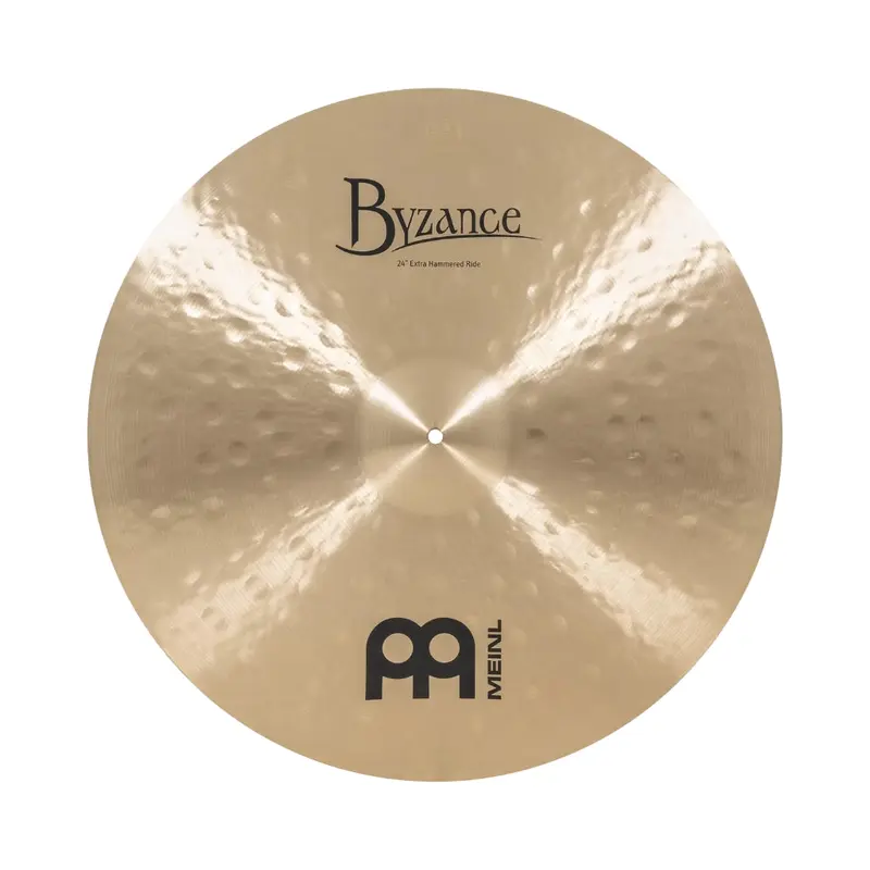 Meinl Cymbals Byzance Extra Hammered Ride Cymbal - 24 inches