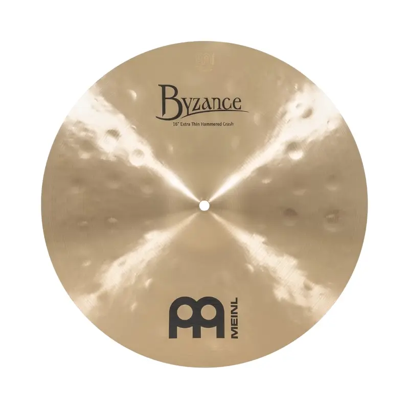 Meinl Cymbals Byzance Traditional Extra Thin Hammered Crash Cymbal - 16 inches