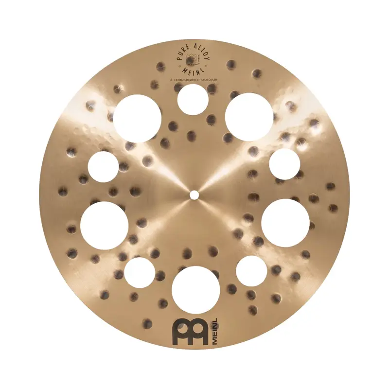 Meinl Cymbals Pure Alloy Extra Hammered Trash Crash Cymbal - 18 inches