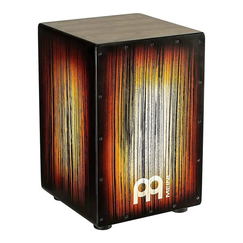 Meinl Headliner Series String Cajon: Tiger Striped, Amber