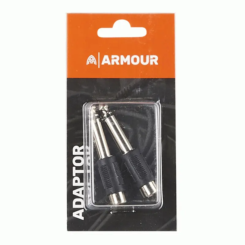 Armour ADAP3 RCA to 1/4 Mono Adapators - 2 Pieces