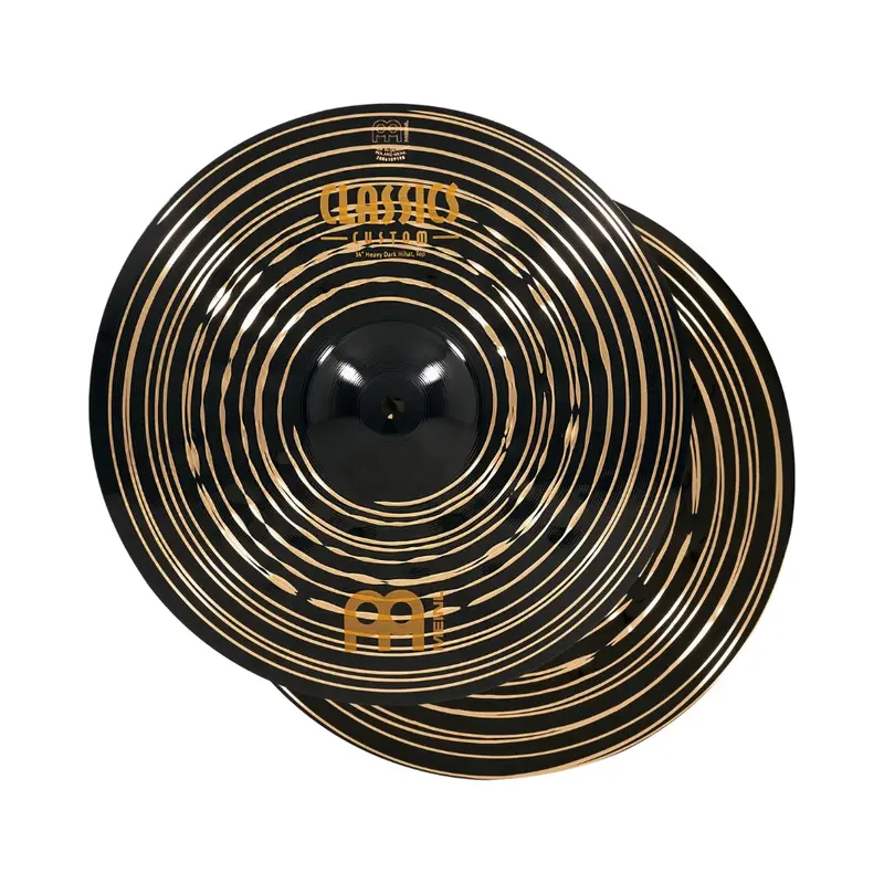 Meinl Classics Custom Dark 14" Heavy Hi-Hats