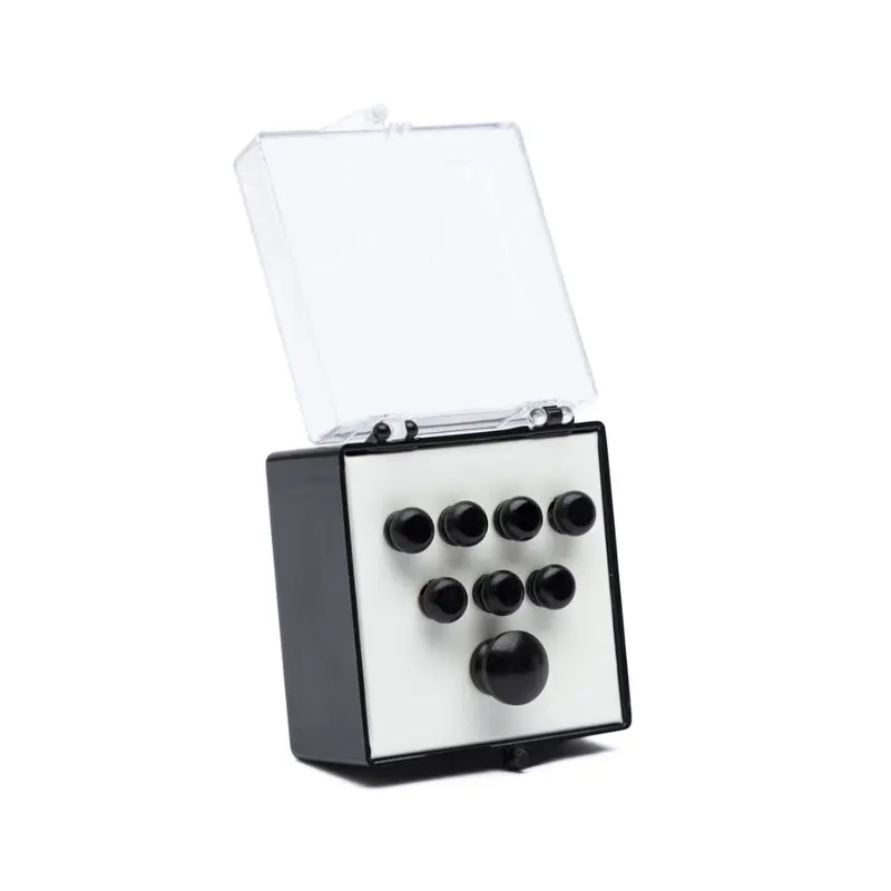Martin Ebony Bridge Pins - 8 Pack