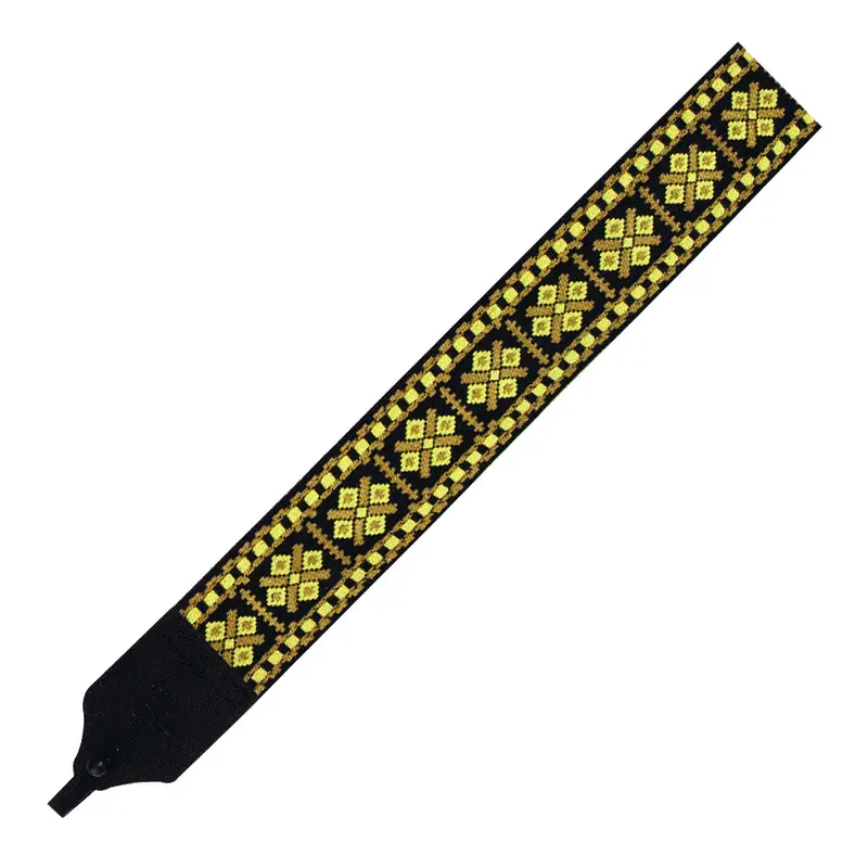 LM 2" Retro Banjo Jacquard Strap - Yellow