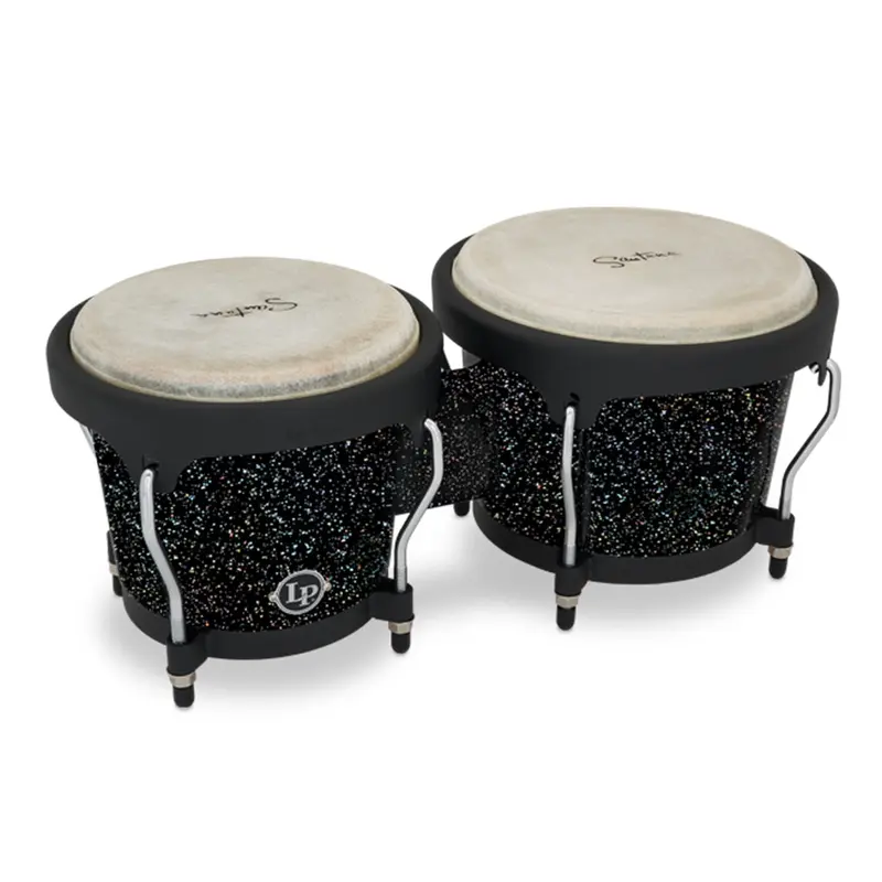 LP Aspire Santana Black Magic Bongos