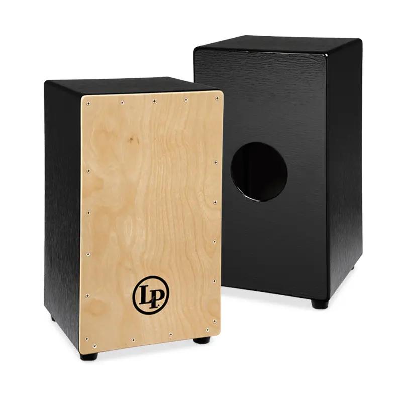 LP Black Box Wire Cajon - Natural Face Plate