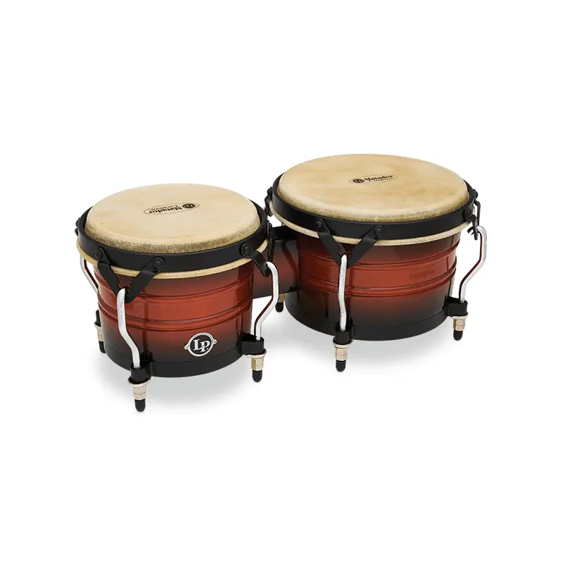 LP Matador Custom Wood Bongos - Vintage Sunburst