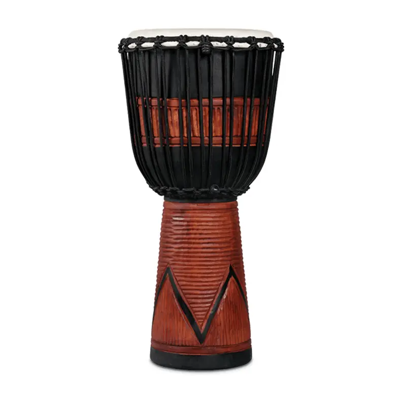 LP World Beat Wood Art Large Djembe Black