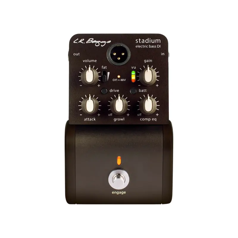 LR Baggs STADIUM DI Studio-Grade Bass DI for the Stage