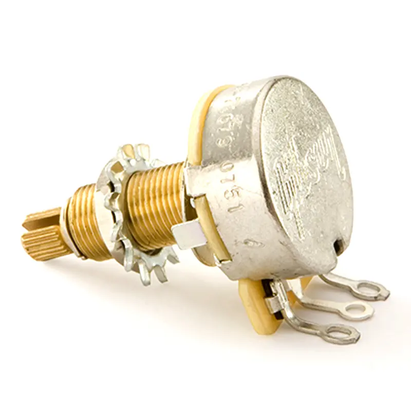 Gibson 500K Audio Taper Push-Pull Pot Short Shaft