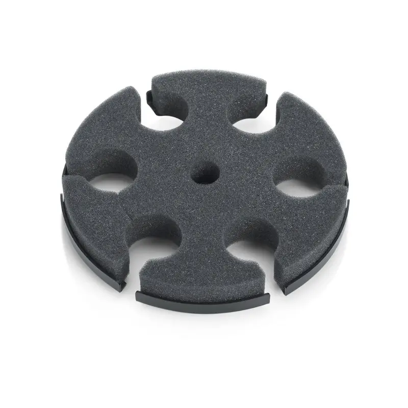 Gator GFW-MIC-6TRAY Multi Microphone Tray Designed To Hold 6 Mics