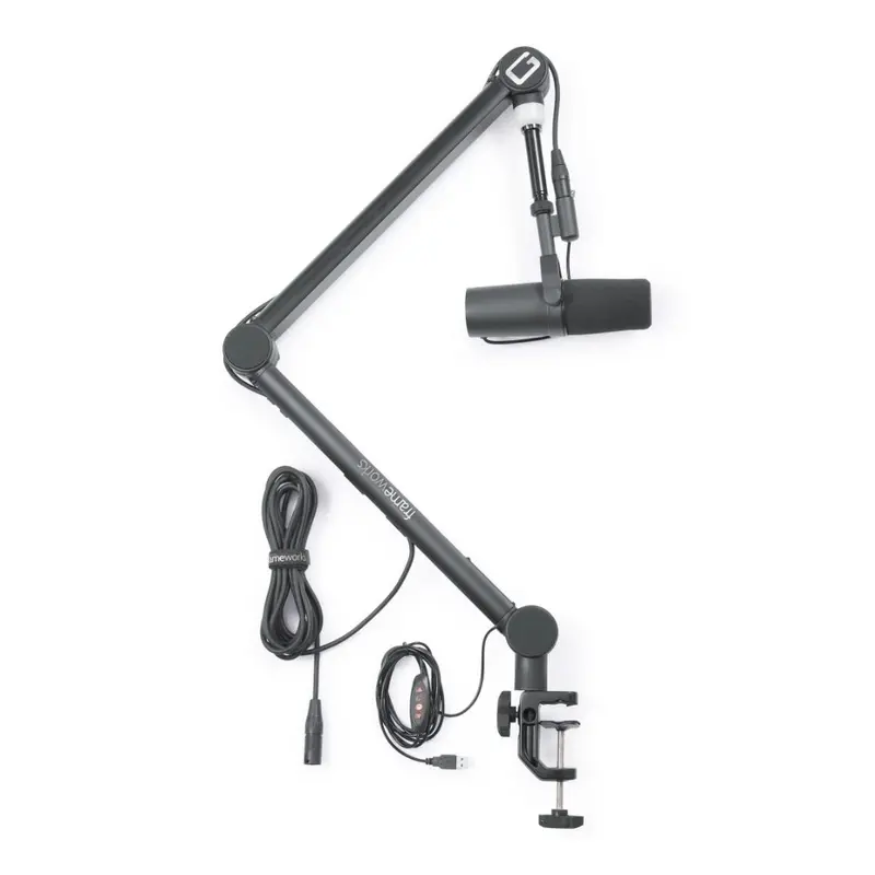 GATOR GFWMICBCBM4000 Broadcast Boom Arm W/LED