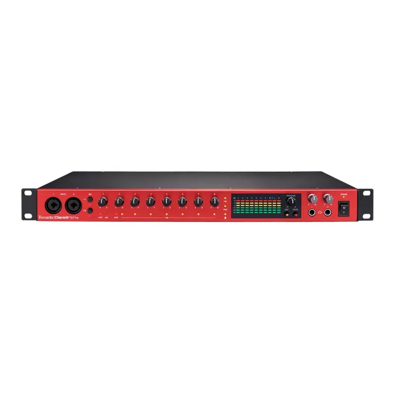 Focusrite Clarett+ 8Pre 18 In & 20 Out Audio Interface
