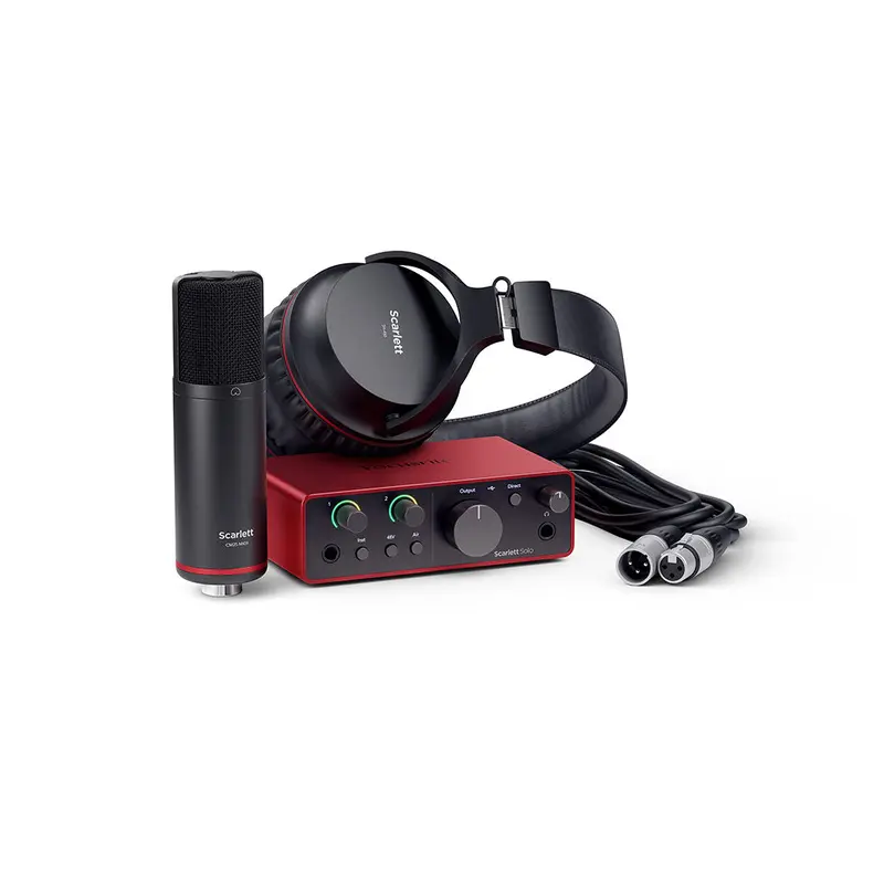 Focusrite Scarlett Solo Studio 4th Gen