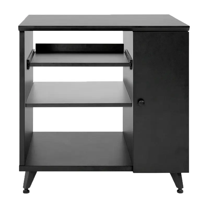 GATOR Elite Studio Sidecar Rack W/Shelf Black